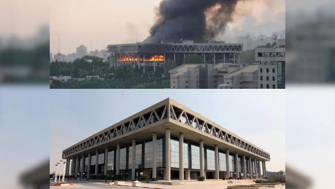 When Architecture Becomes a Target: Tehran’s IRIB Headquarters Damaged in Airstrike