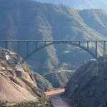 Chenab Bridge in India Surpasses Eiffel Tower as Tallest Railway Arch in the World
