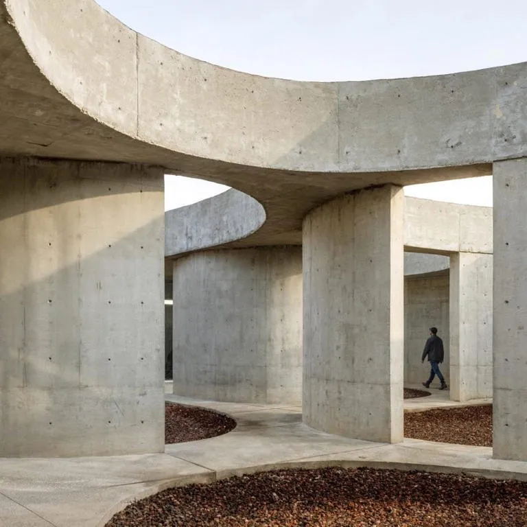 Iztapalapa PILARES: Terracotta Concrete Community Center by Fernanda Canales 6 Iztapalapa PILARES Community Center by Fernanda Canales