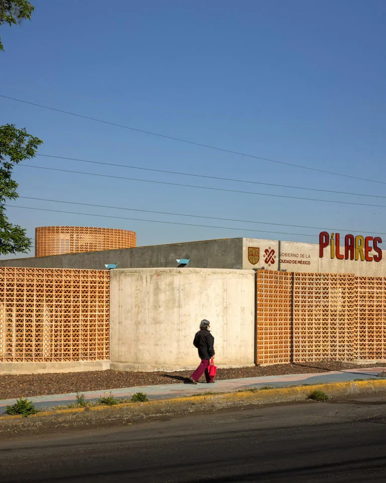 Iztapalapa PILARES: Terracotta Concrete Community Center by Fernanda Canales 7 Iztapalapa PILARES Community Center by Fernanda Canales