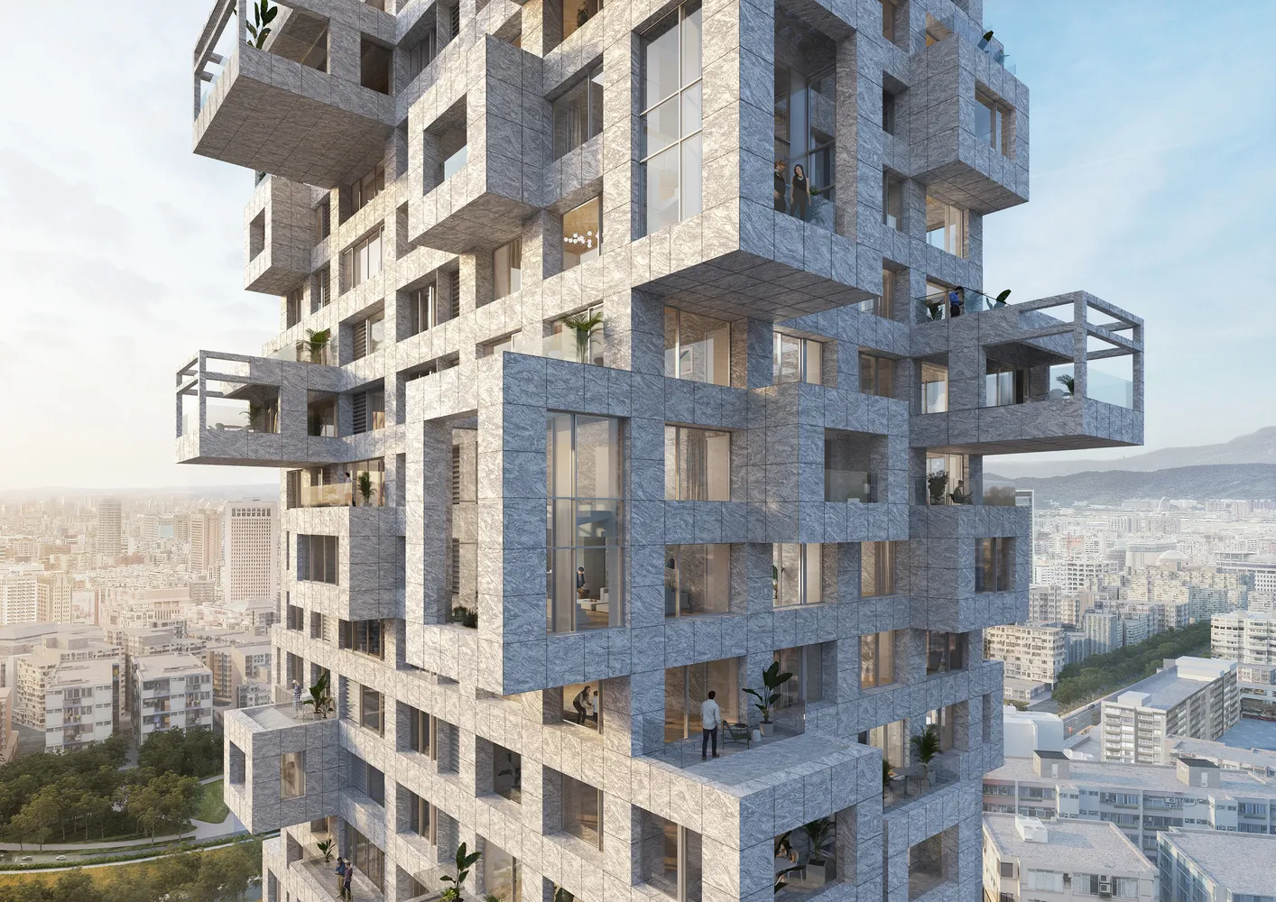 MVRDV’s “Out of the Box” Residential Tower Rethinks Outdoor Living in Taipei 2 MVRDV’s “Out of the Box” Residential Tower Rethinks Outdoor Living in Taipei