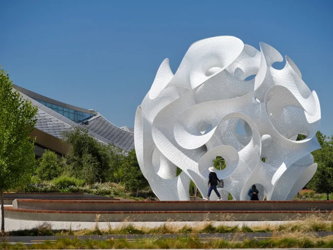The Orb at Google’s Charleston East Campus: A Digital-Era Landmark by Marc Fornes / THEVERYMANY