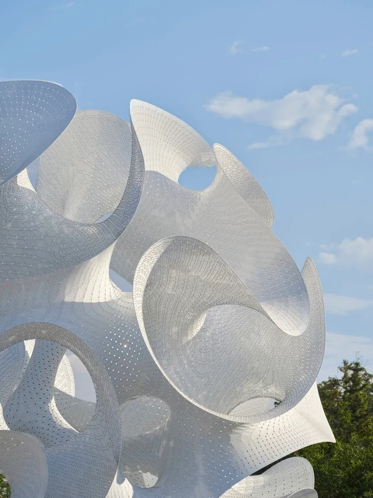 The Orb at Google’s Charleston East Campus: A Digital-Era Landmark by Marc Fornes / THEVERYMANY 10 The Orb at Google’s Charleston East Campus: A Digital-Era Landmark by Marc Fornes / THEVERYMANY