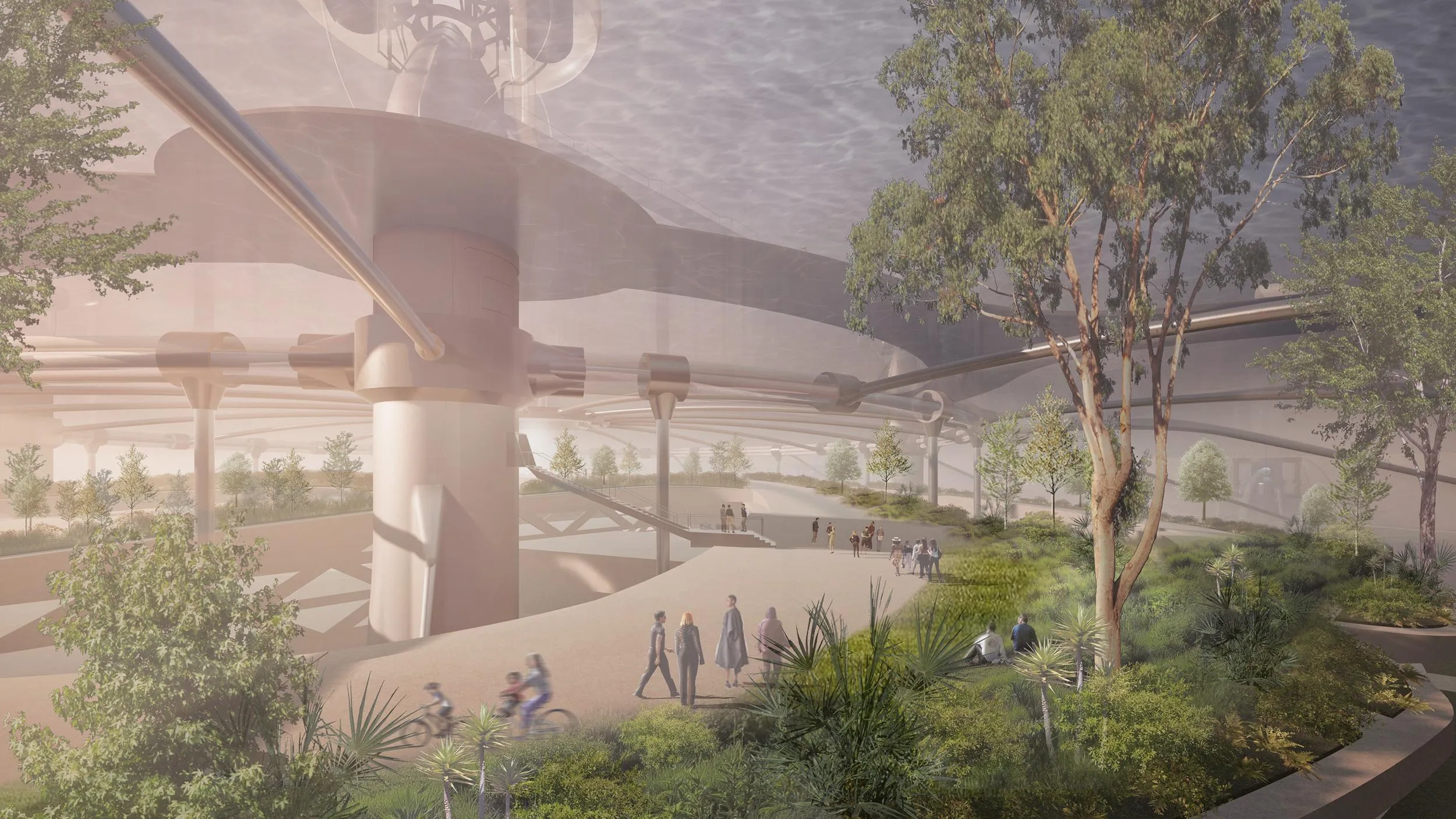 Floating Cities on Mars: Clouds Architecture’s Mars Hydrosphere at the Venice Biennale 2025 4 Floating Cities on Mars: Clouds Architecture’s Mars Hydrosphere at the Venice Biennale 2025