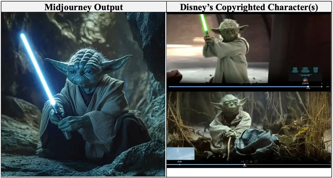 Disney and Universal Sue Midjourney Over AI-Generated Copyrighted Characters 3 Disney and Universal Sue Midjourney Over AI-Generated Copyrighted Characters