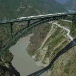 Chenab Bridge in India Surpasses Eiffel Tower as Tallest Railway Arch in the World