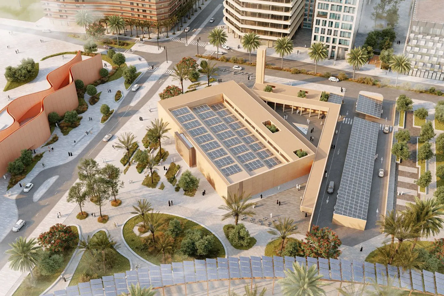 Masdar City mosque: The world’s first net-zero energy mosque 2 Masdar City mosque: The world’s first net-zero energy mosque