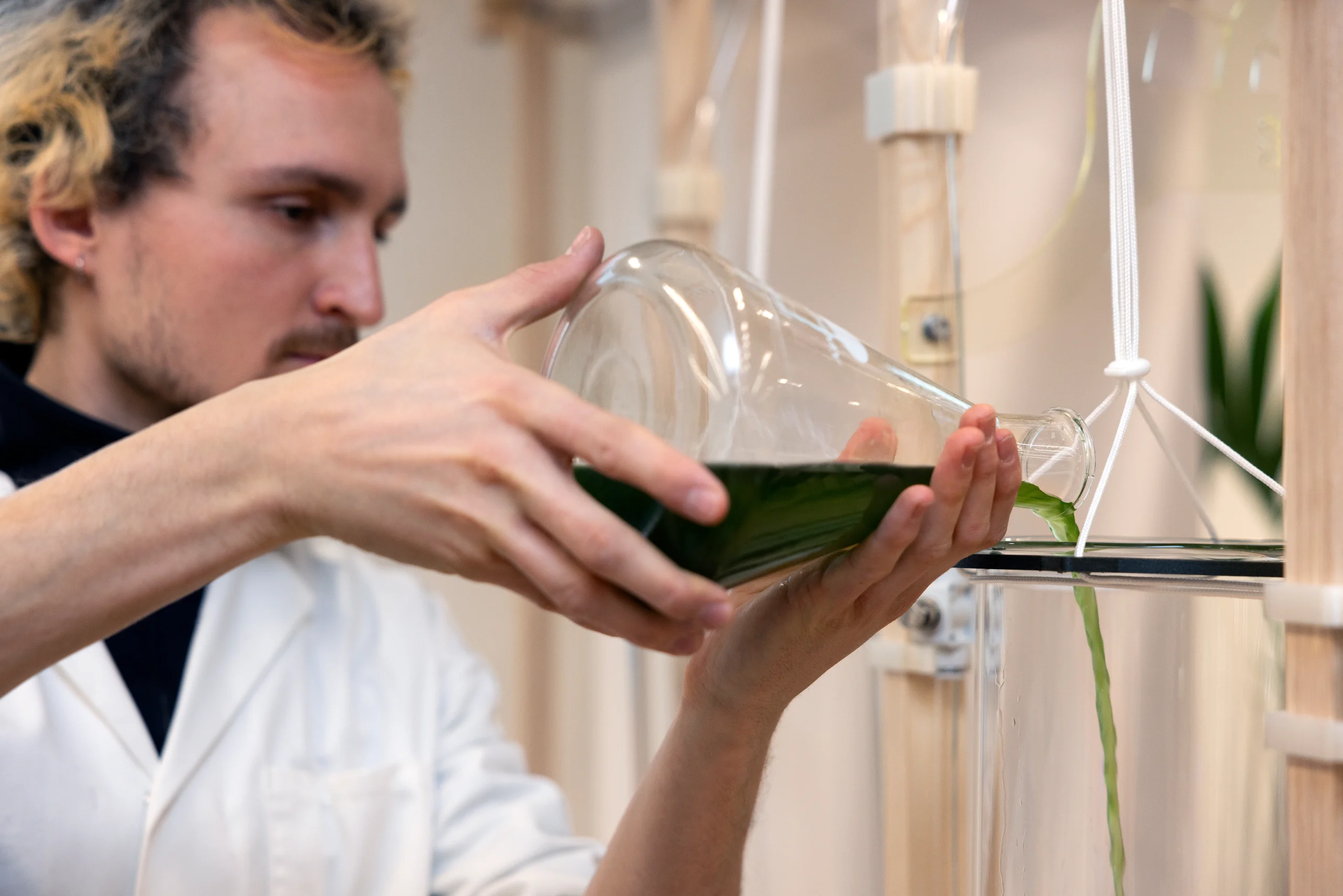 ecoLogicStudio Installs Air Purifying Algae in London Workspace 3 ecoLogicStudio Installs Air Purifying Algae in London Workspace