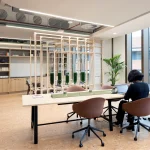 ecoLogicStudio Installs Air Purifying Algae in London Workspace