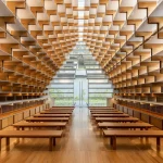 Glass Pavilion interior photo