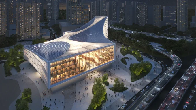 MVRDV’s Vision for the New Wuhan Library in China