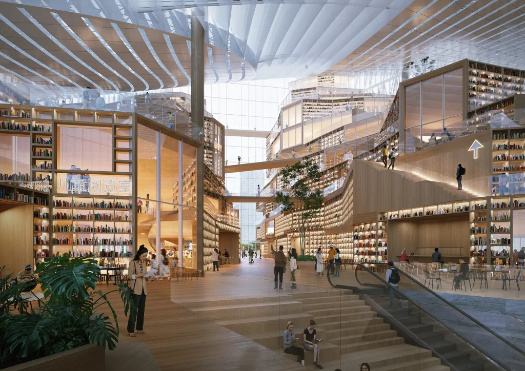MVRDV’s Vision for the New Wuhan Library in China 5 MVRDV’s Vision for the New Wuhan Library in China