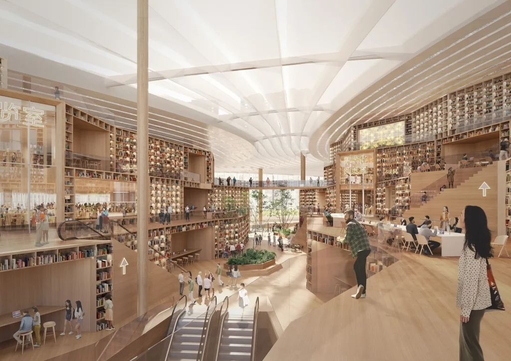MVRDV’s Vision for the New Wuhan Library in China 6 MVRDV’s Vision for the New Wuhan Library in China