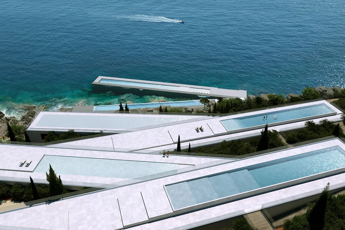 Zigzag Resort in Albania: A Coastal Masterpiece with Cascading Terraces and Infinity Pools 2 Zigzag Resort in Albania: A Coastal Masterpiece with Cascading Terraces and Infinity Pools