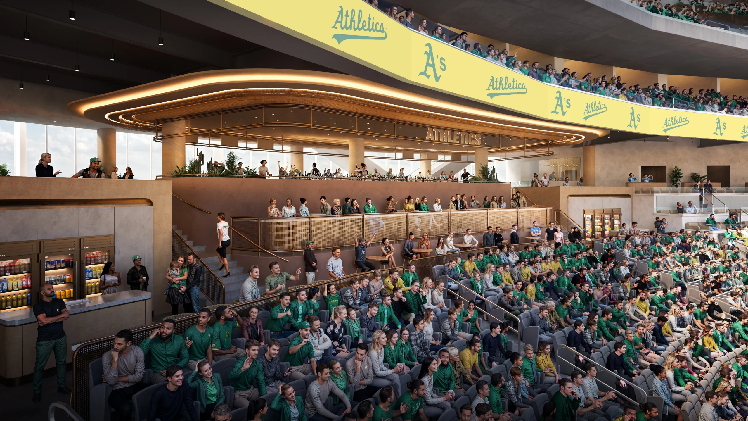 Las Vegas' New Athletics Ballpark by BIG and HNTB Begins Construction 5 Las Vegas' New Athletics Ballpark by BIG and HNTB Begins Construction