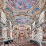 Admont Abbey Library in Austria