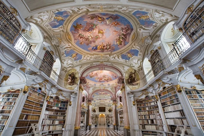 Admont Abbey Library in Austria: The World’s Largest Monastic Library