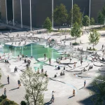 BIG Redesigns Ørestad’s Public Spaces with 'The Impact' in Copenhagen