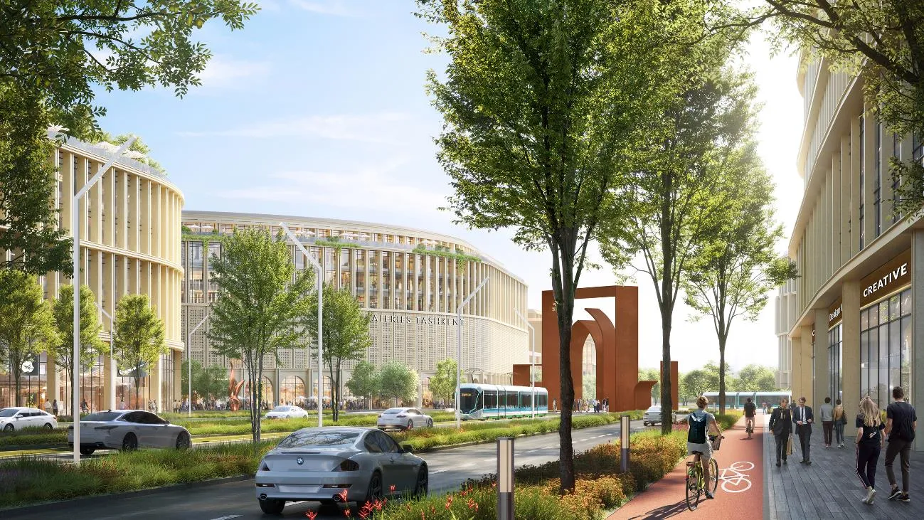 Cross Works' New Tashkent Masterplan Near Uzbek capital 4 Cross Works' New Tashkent Masterplan Near Uzbek capital