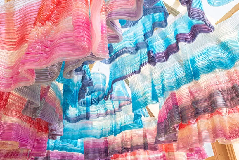 ETH Zurich 3D Prints Recycled Plastic Structure for Experimental Gelateria in Switzerland 4 ETH Zurich 3D Prints Recycled Plastic Structure for Experimental Gelateria in Switzerland