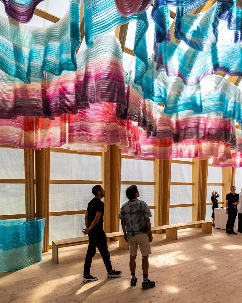 ETH Zurich 3D Prints Recycled Plastic Structure for Experimental Gelateria in Switzerland 5 ETH Zurich 3D Prints Recycled Plastic Structure for Experimental Gelateria in Switzerland