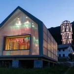 ETH Zurich 3D Prints Recycled Plastic Structure for Experimental Gelateria in Switzerland