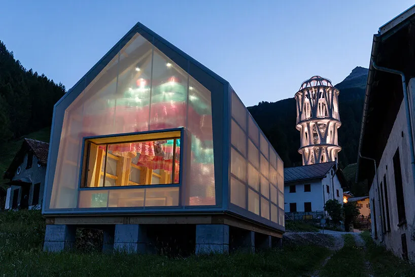 ETH Zurich 3D Prints Recycled Plastic Structure for Experimental Gelateria in Switzerland 2 ETH Zurich 3D Prints Recycled Plastic Structure for Experimental Gelateria in Switzerland