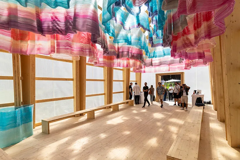 ETH Zurich 3D Prints Recycled Plastic Structure for Experimental Gelateria in Switzerland 6 ETH Zurich 3D Prints Recycled Plastic Structure for Experimental Gelateria in Switzerland