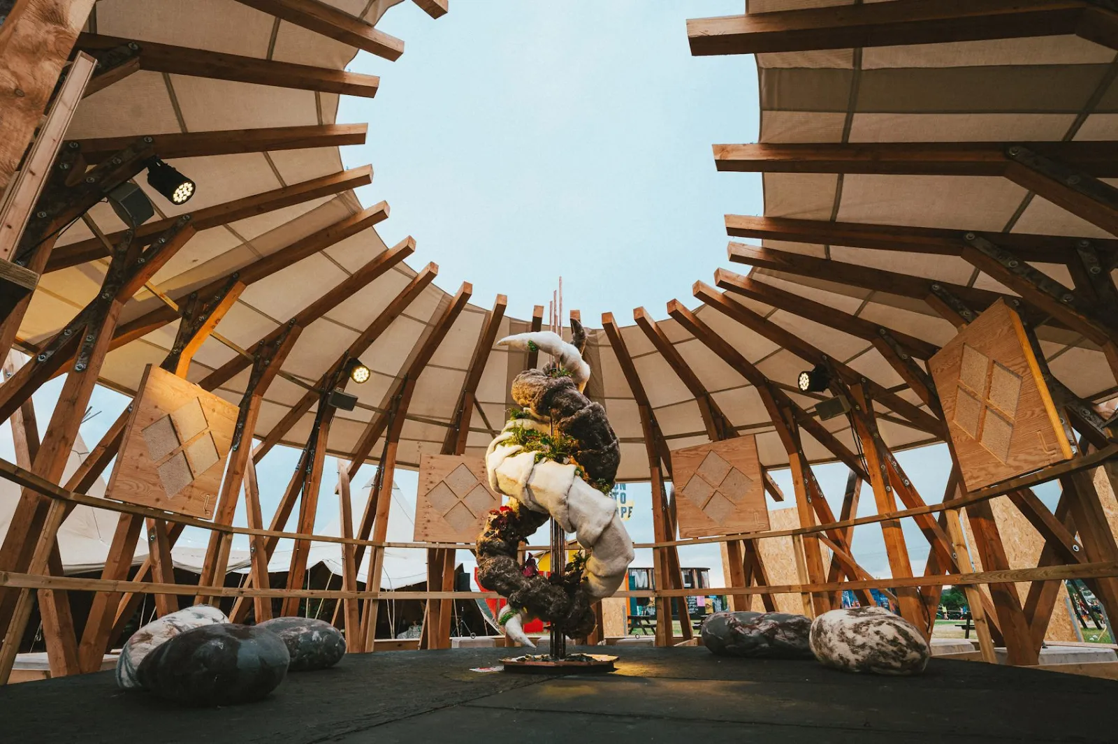 Standout Installations at Glastonbury Festival 2025: Design, Protest, and Nature Collide 8 Glastonbury Festival 2025 installation