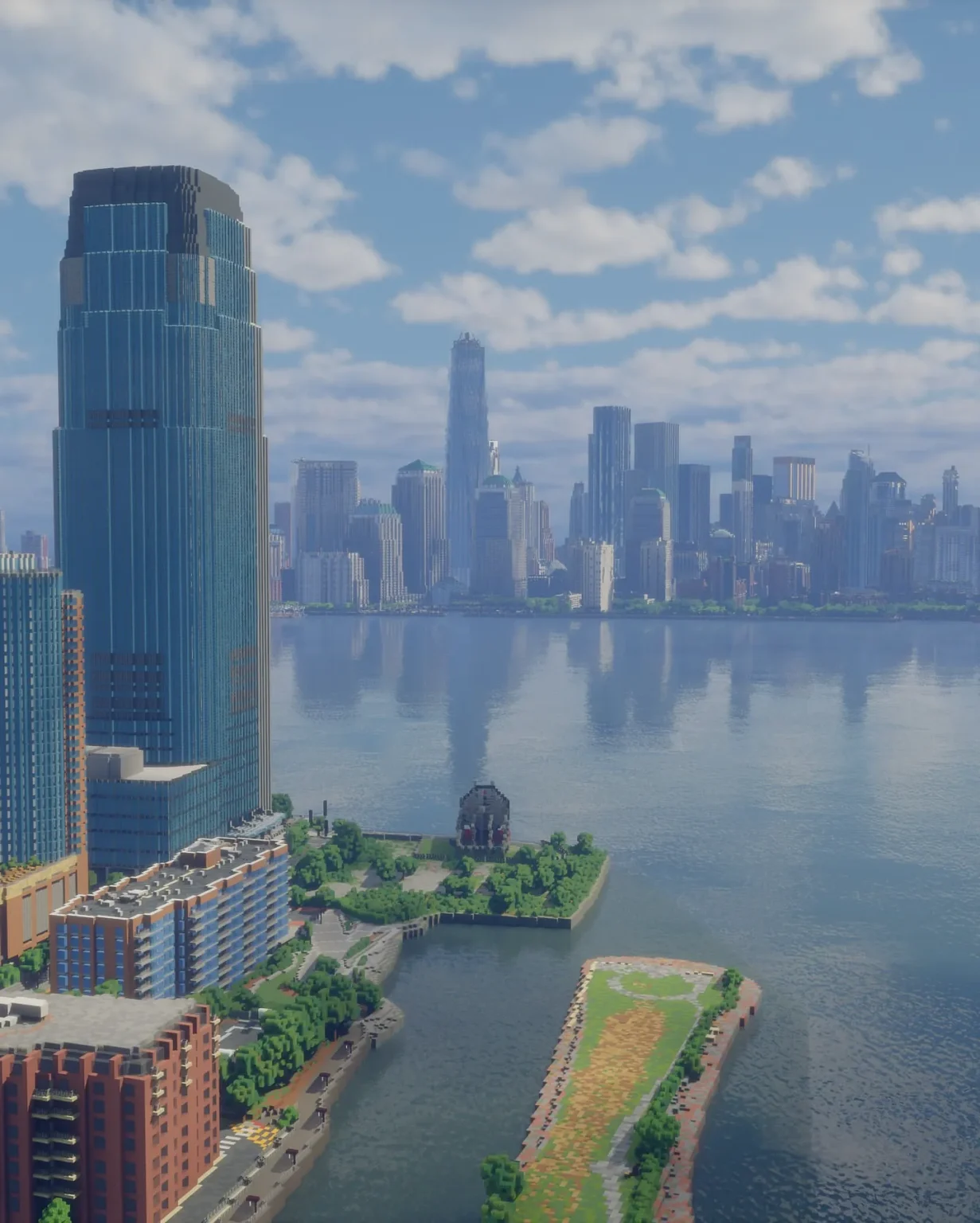 Minecraft Team Spends 4 Years Recreating Lower Manhattan in Exact 1:1 Scale