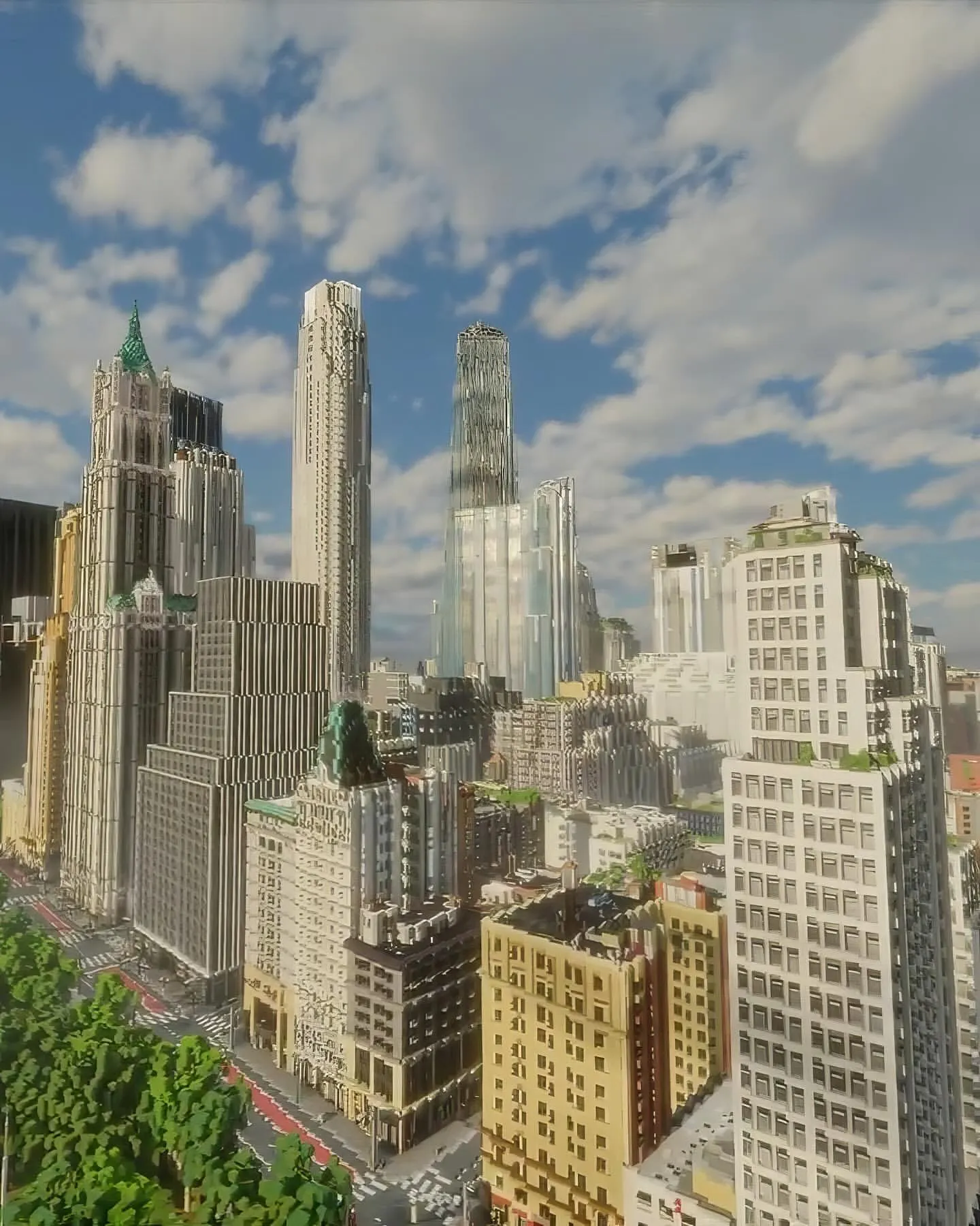 Minecraft Team Spends 4 Years Recreating Lower Manhattan in Exact 1:1 Scale 7 Minecraft Team Spends 4 Years Recreating Lower Manhattan in Exact 1:1 Scale