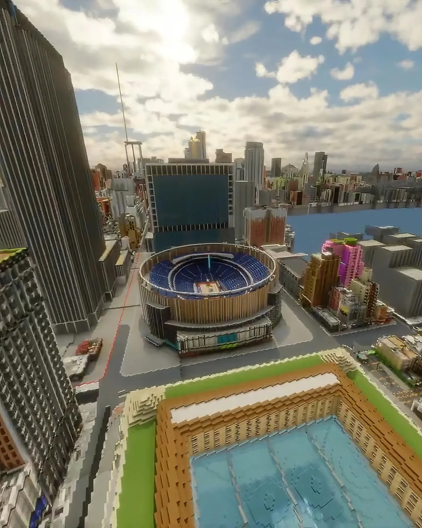 Minecraft Team Spends 4 Years Recreating Lower Manhattan in Exact 1:1 Scale 8 Minecraft Team Spends 4 Years Recreating Lower Manhattan in Exact 1:1 Scale