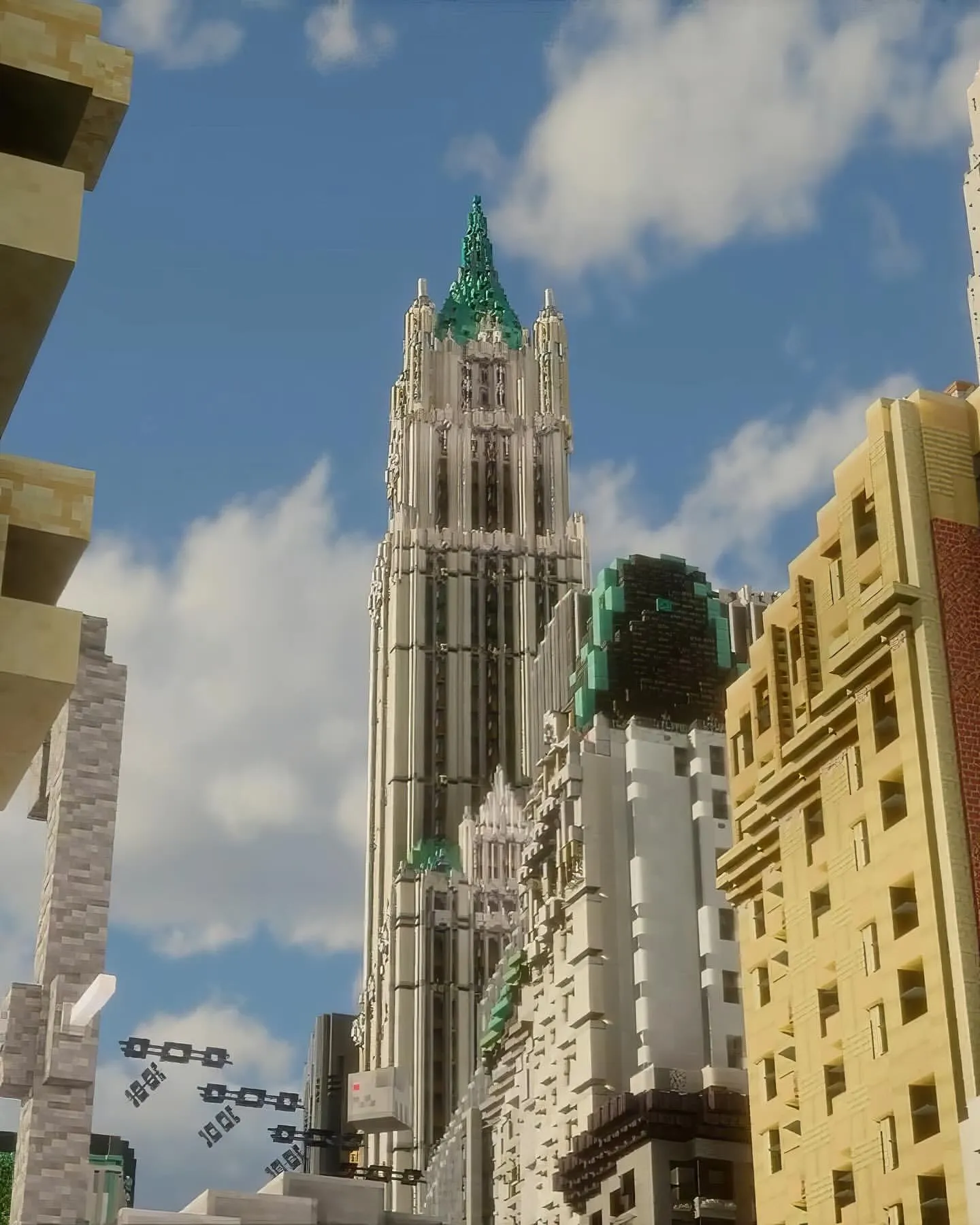 Minecraft Team Spends 4 Years Recreating Lower Manhattan in Exact 1:1 Scale 10 Minecraft Team Spends 4 Years Recreating Lower Manhattan in Exact 1:1 Scale