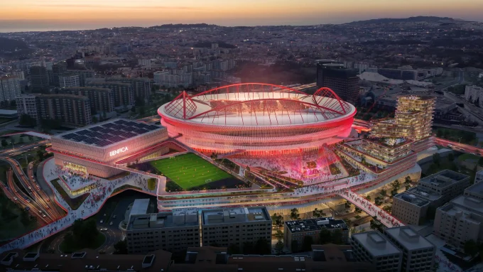 Benfica and Populous Announce Masterplan for Estádio da Luz Redevelopment in Lisbon