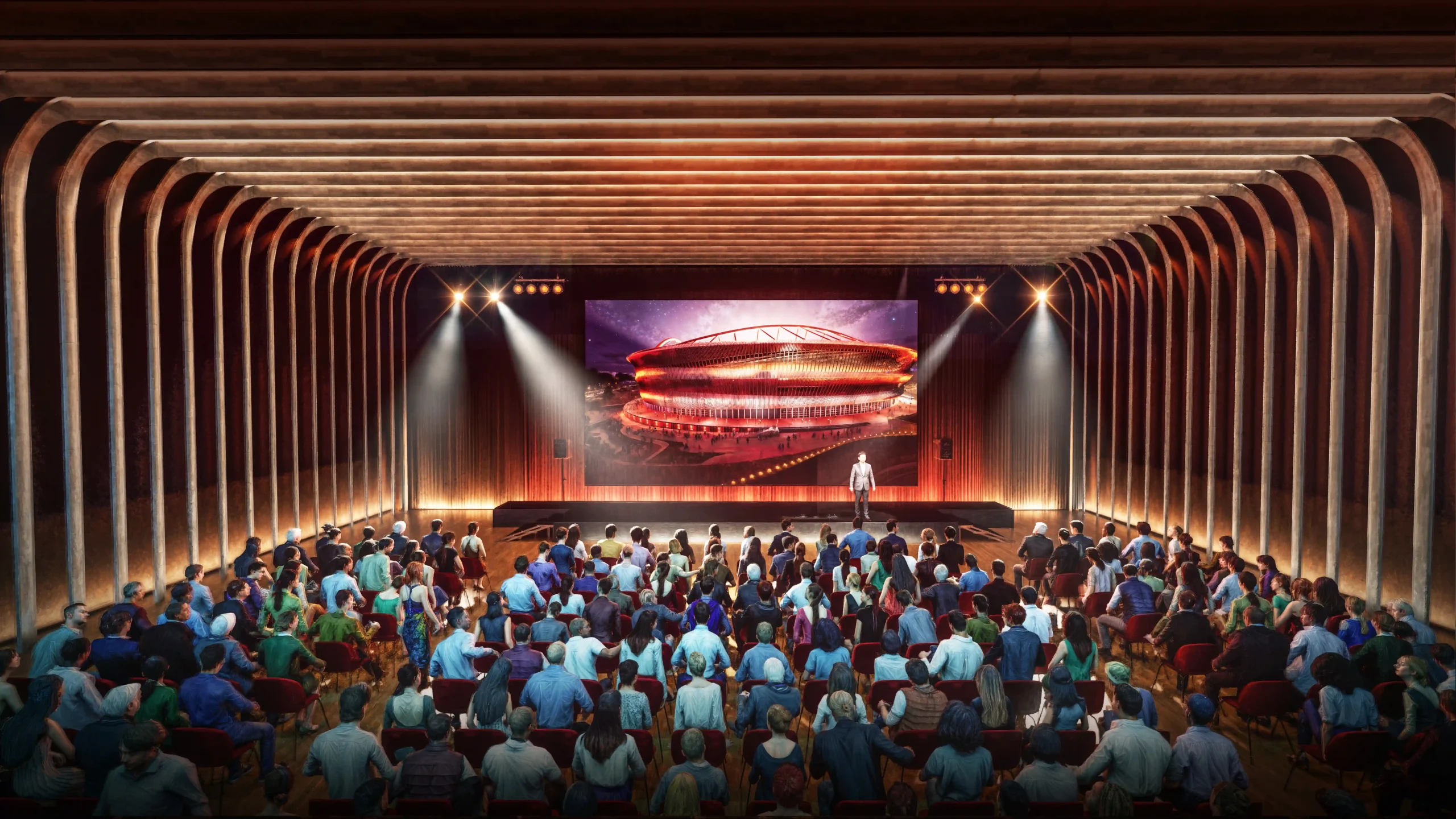 Benfica and Populous Announce Masterplan for Estádio da Luz Redevelopment in Lisbon 11 Populous Announce Masterplan for Estádio da Luz Redevelopment