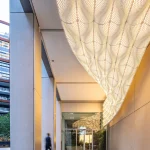 RIVA Installation at King’s Cross by Mamou-Mani Architects