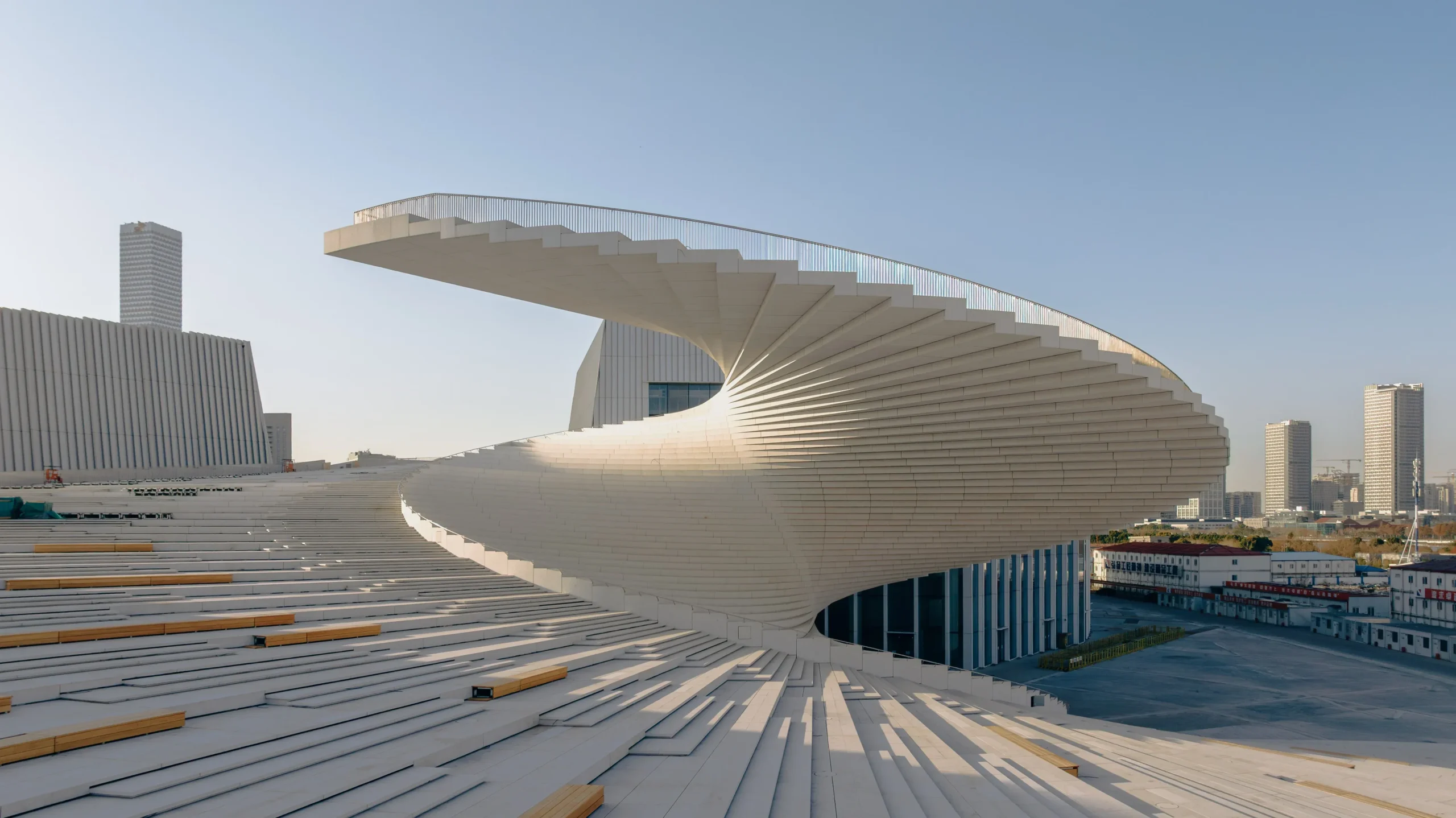 Snøhetta’s Shanghai Grand Opera House Nears Completion 2 Snøhetta’s Shanghai Grand Opera House Nears Completion