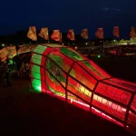Glastonbury Festival 2025 installation
