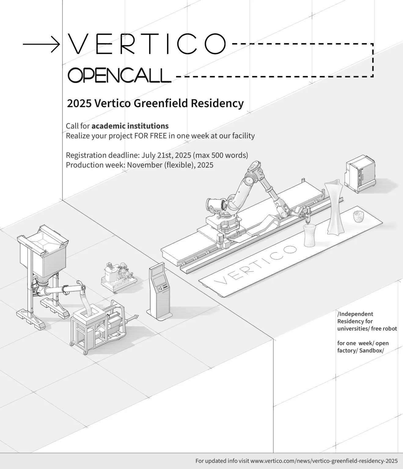 OPENCALL 2025: Vertico Greenfield Residency