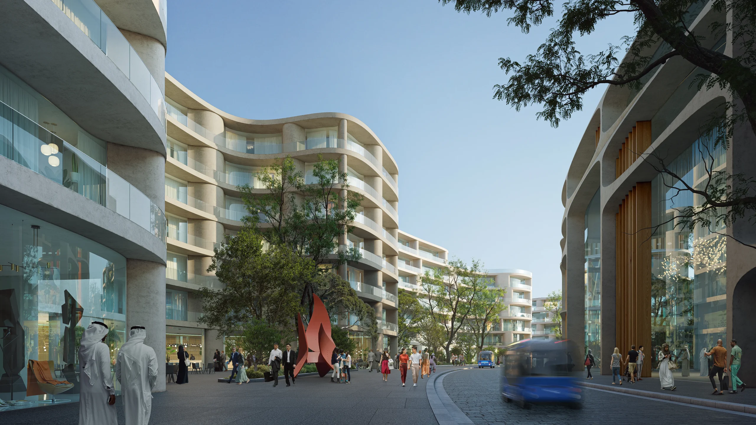 Zaha Hadid Architects Unveil Khalid Bin Sultan City: Desert City of the Future in Sharjah 4 Zaha Hadid Architects Unveil Khalid Bin Sultan City: Desert City of the Future in Sharjah