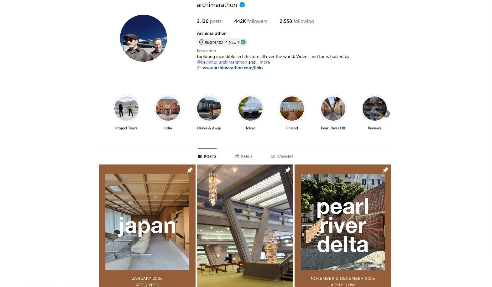10 Inspiring Architecture Pages to Follow on Instagram in 2025 11 Archimarathon instagram