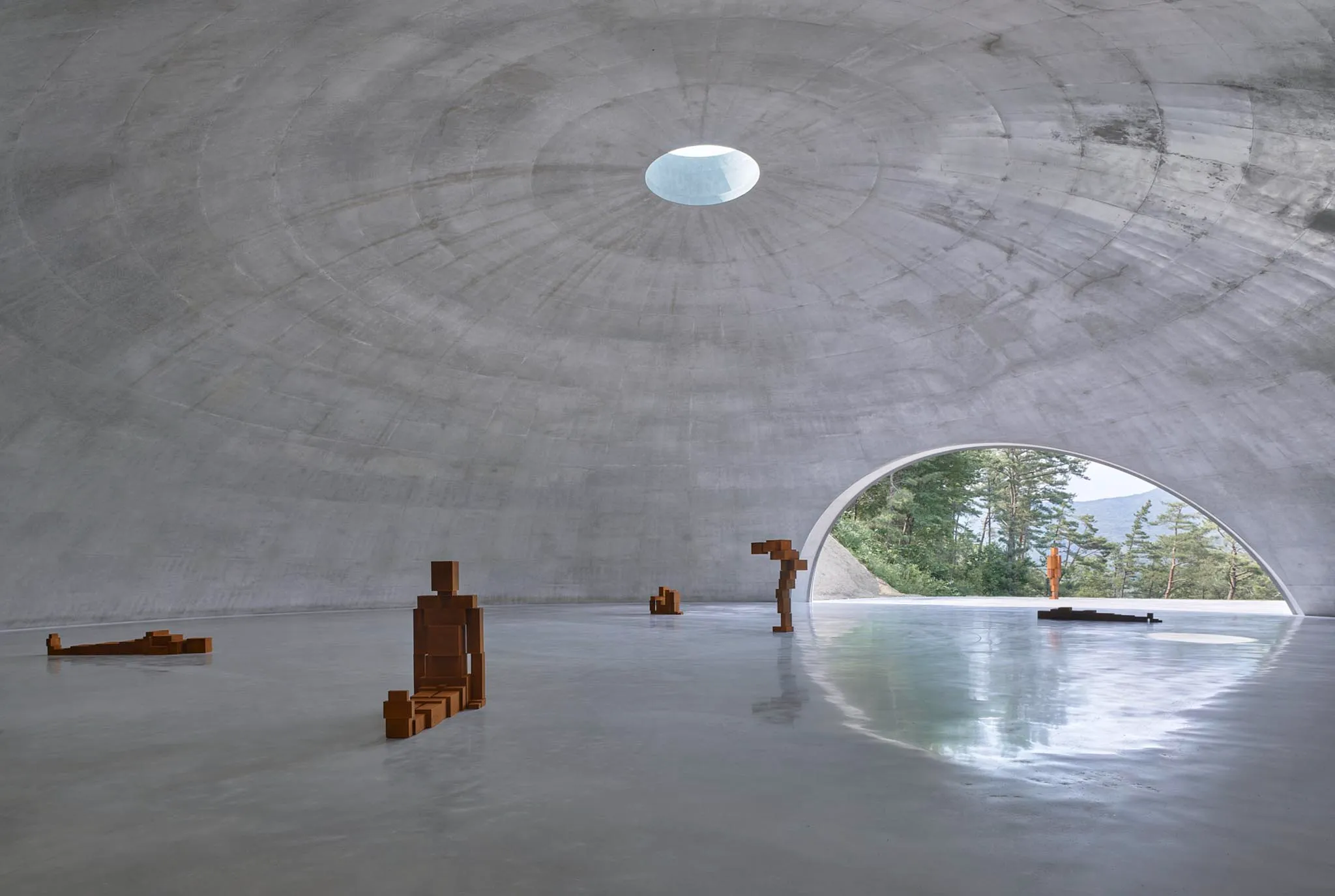Tadao Ando's “Drawing of Space” Opens in South Korea