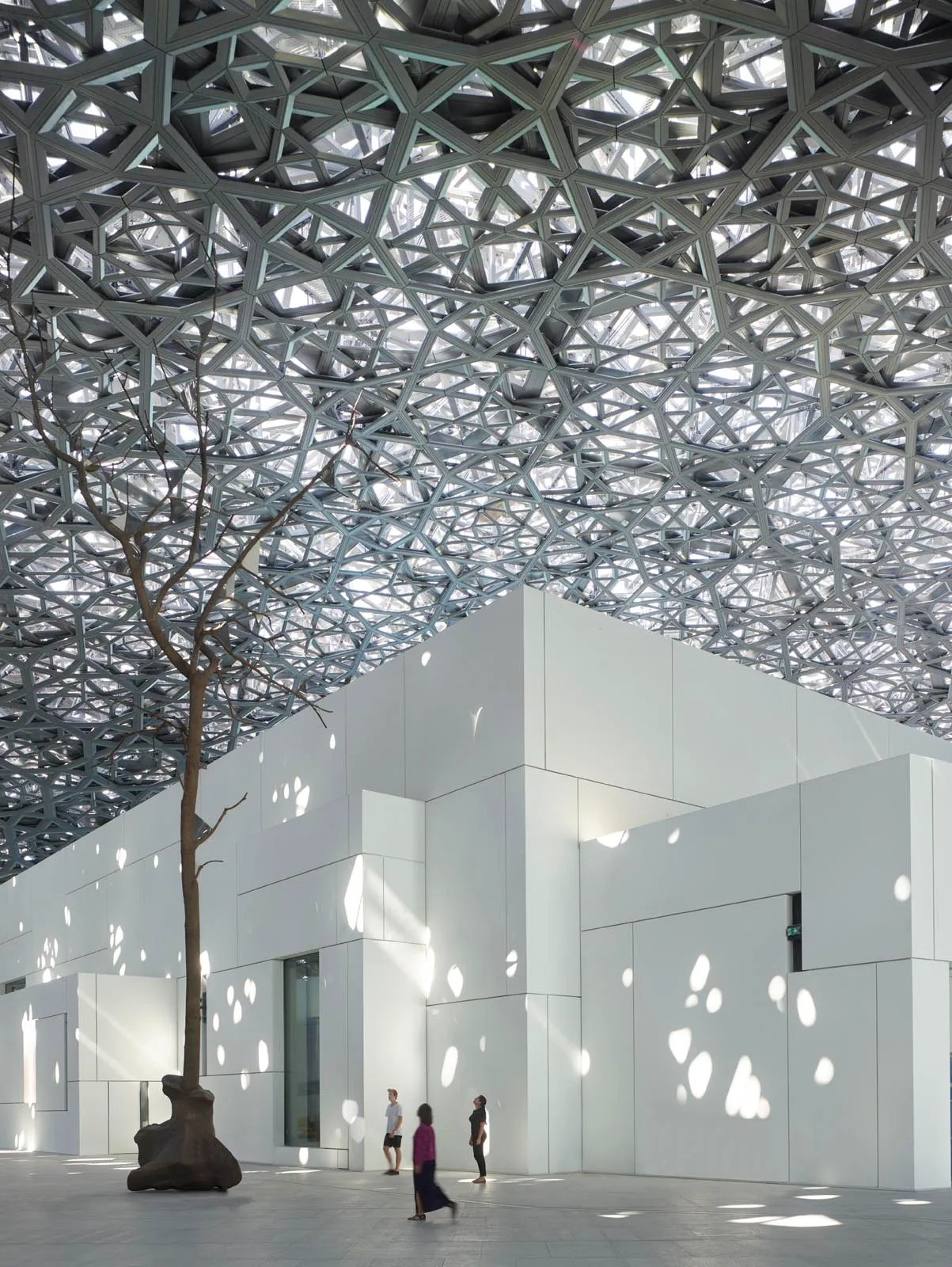 Sculpting Daylight: 10 Buildings Where Light Shapes Space 7 Louvre Abu Dhabi