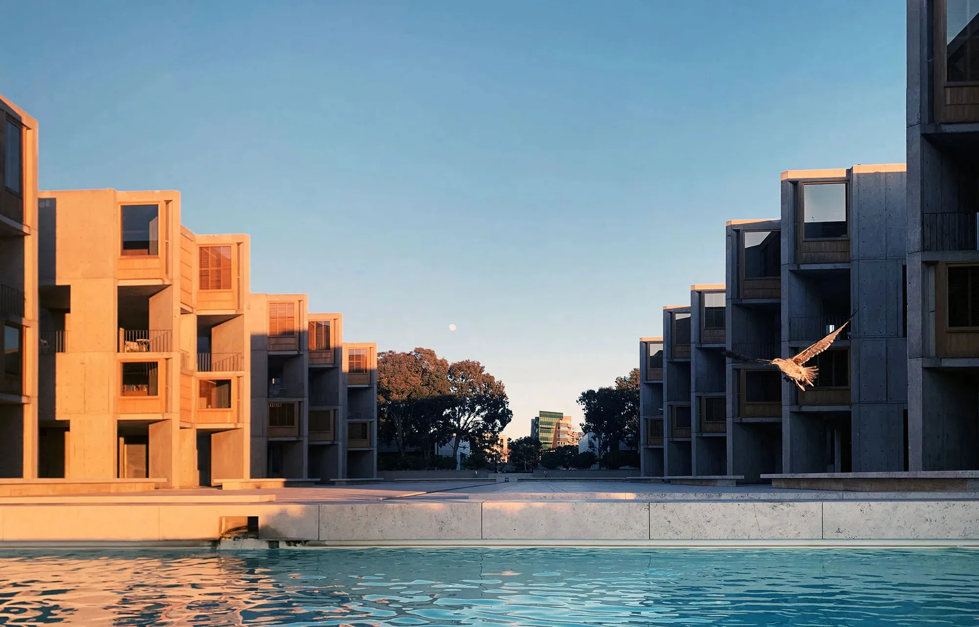Sculpting Daylight: 10 Buildings Where Light Shapes Space 10 Salk Institute for Biological Studies, Louis Kahn, California, US
