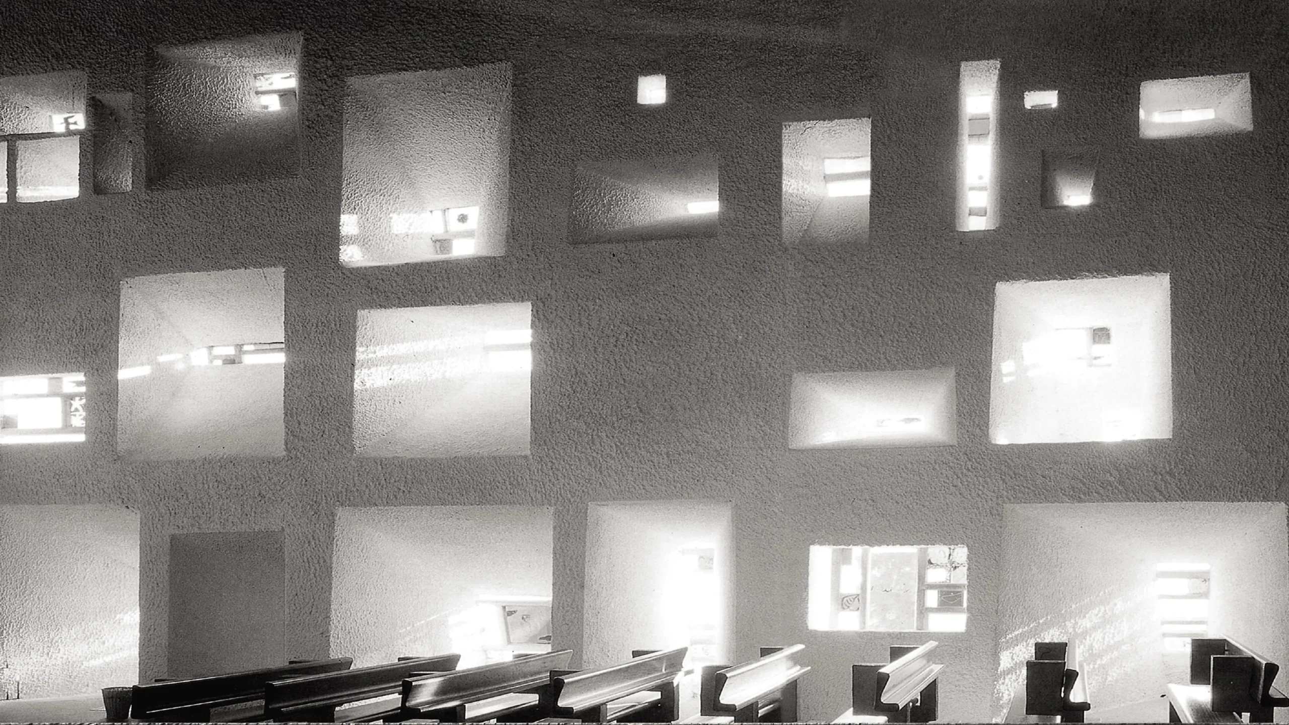 Sculpting Daylight: 10 Buildings Where Light Shapes Space 17 Notre-Dame du Haut, Le Corbusier, France, Light in Architecture