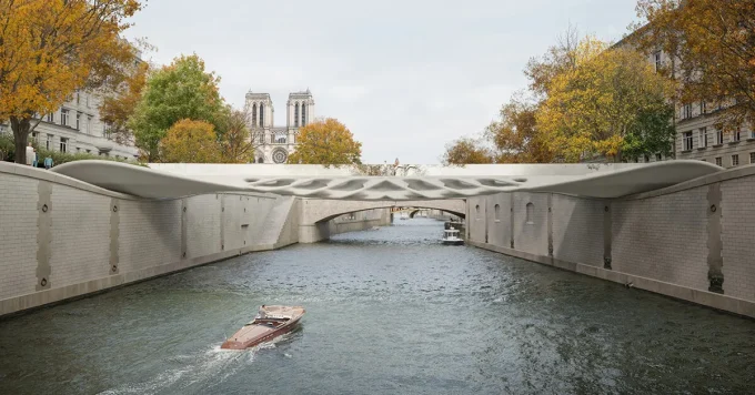 Low-Carbon 3D Printed Diamanti Bridge Debuts in Venice