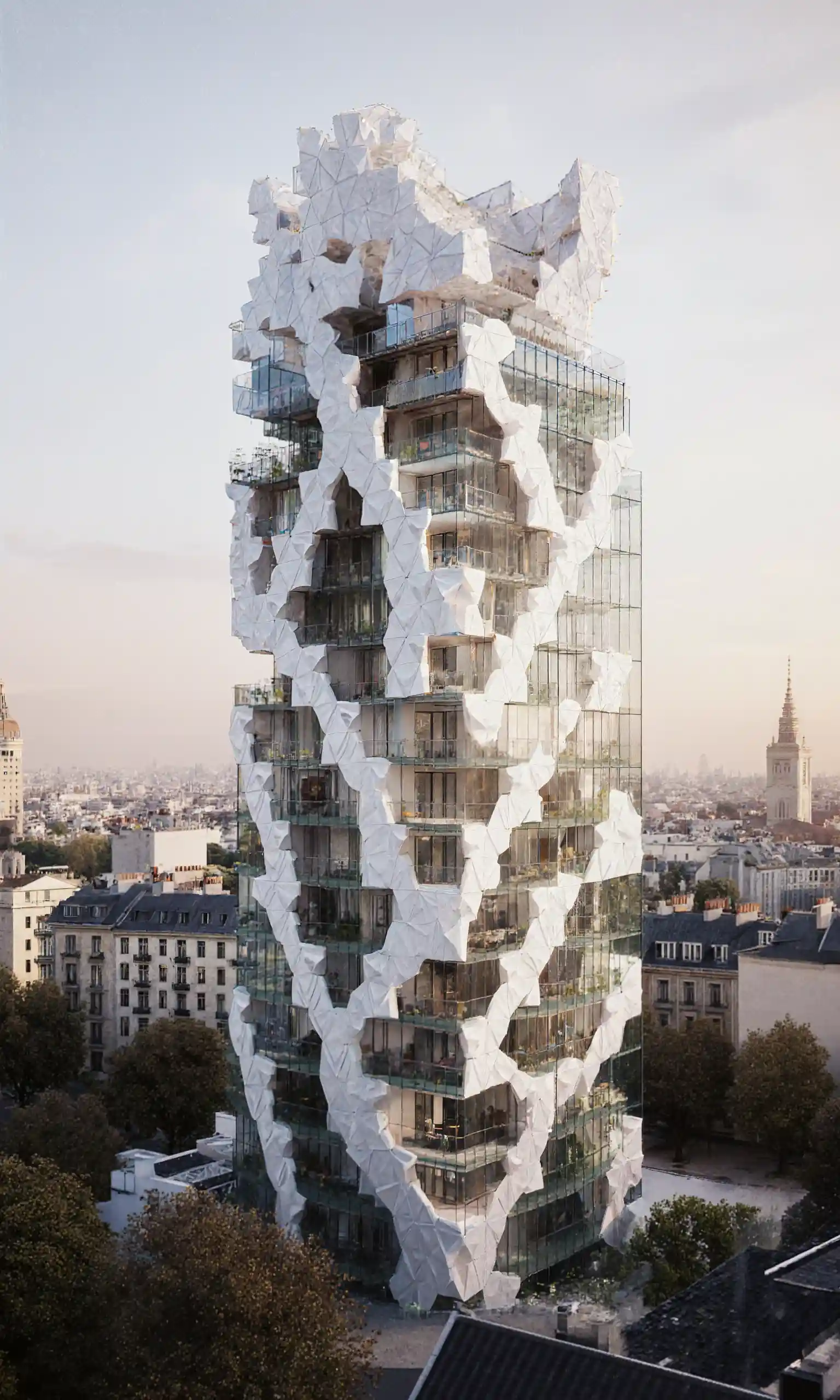 BIM & Rhino.Inside for Advanced Tower Design