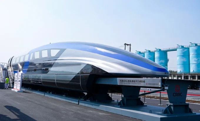 China Launches 600 km/h Maglev, Cutting Rail Times Nearly in Half