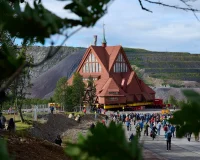 Sweden’s Kiruna Church Relocated in One Piece