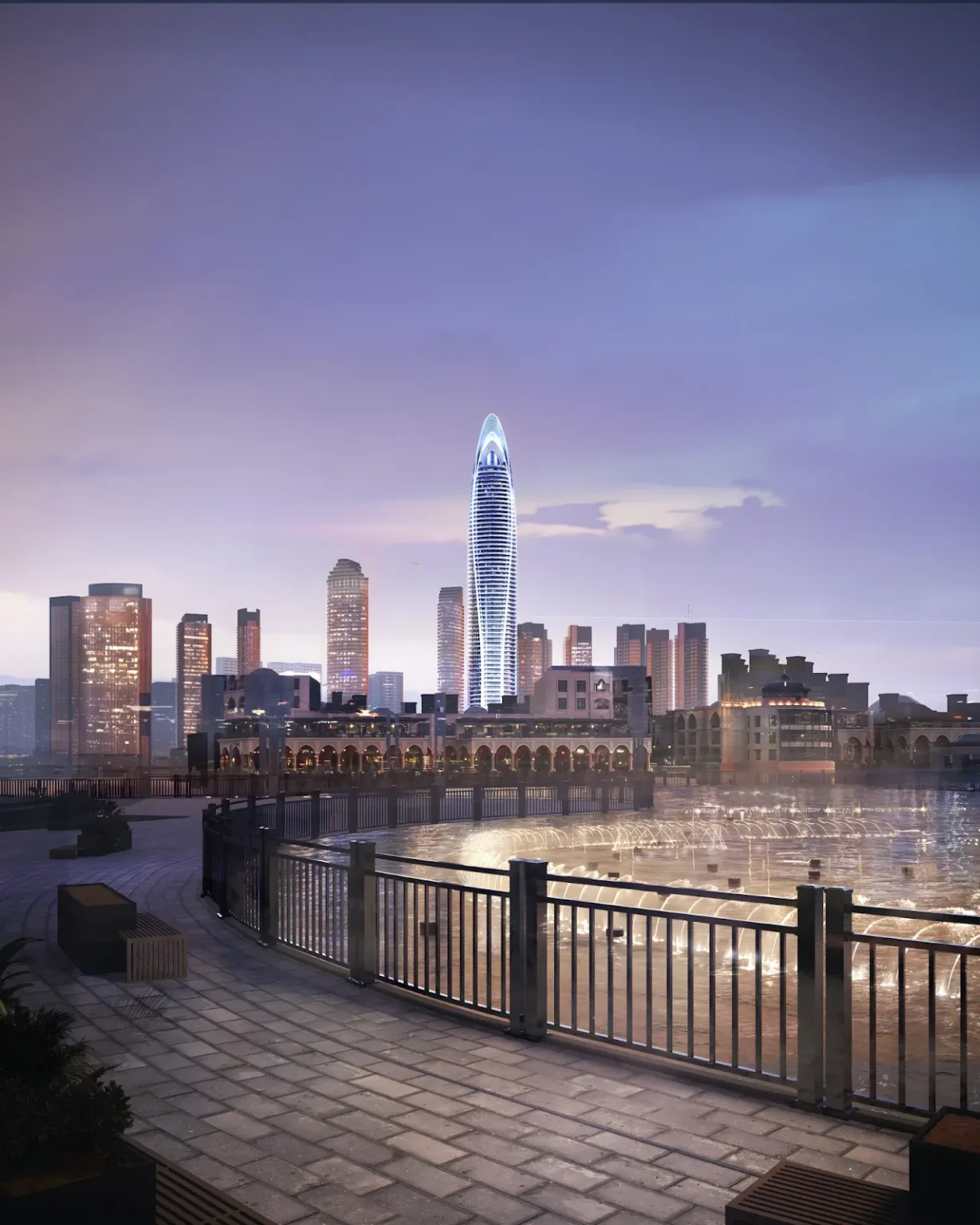 Mercedes-Benz Tower by Binghatti